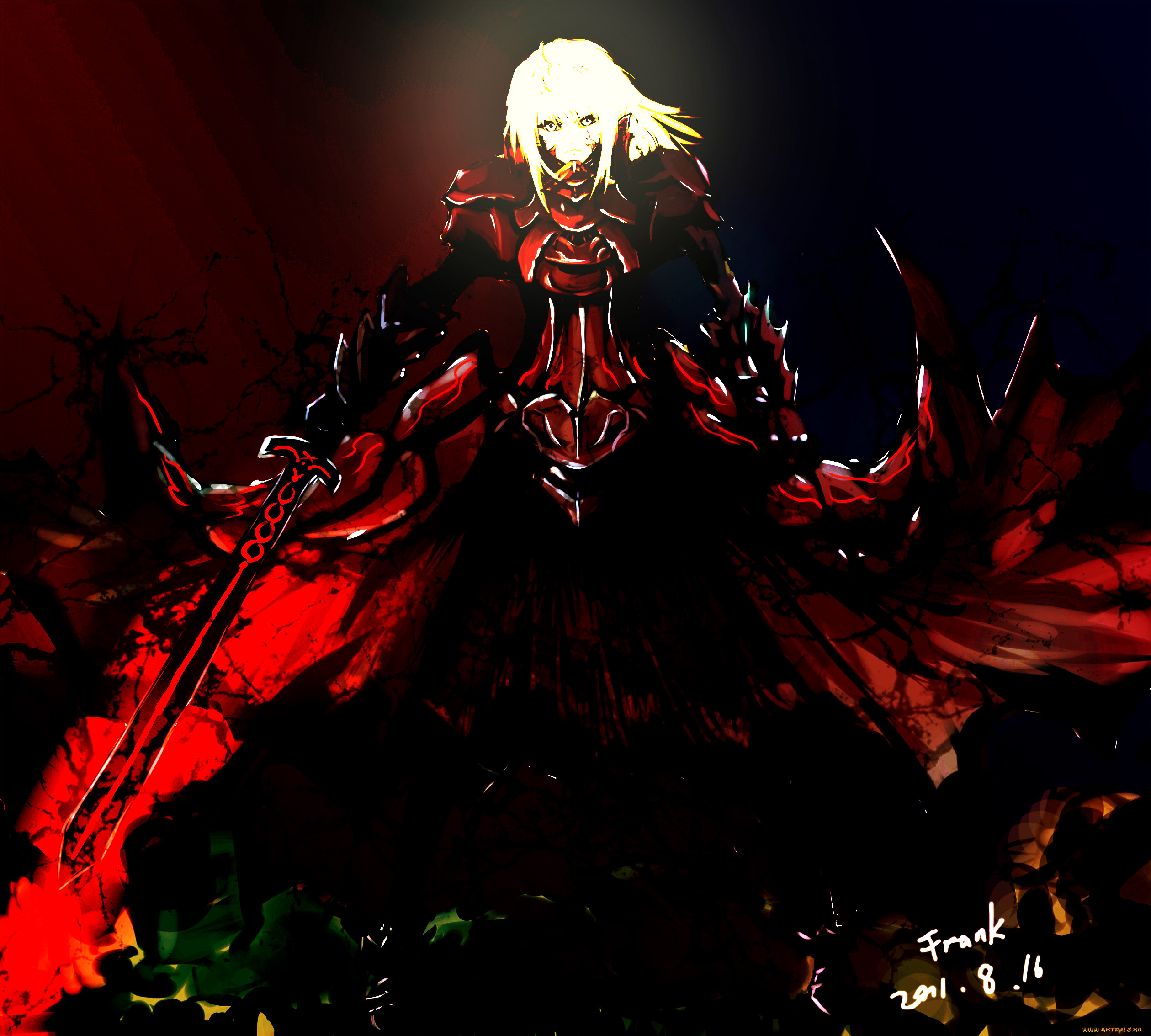 , fate, stay, night, saber